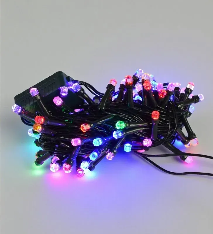 Serie LED 100 Focos Diamante Multicolor Navicolors L562388