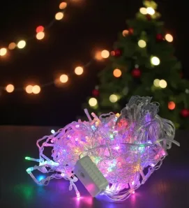 Navicolors L552642 – 300 LED “Cascada Mágica” Multicolor Cable Transparente