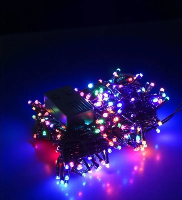 Serie musical Navicolors L573089 – 300 LED Musical Multicolor Cable Verde