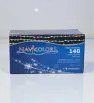 Serie Navideña Navicolors L564003 – 140 LED Multicolor Cable Blanco