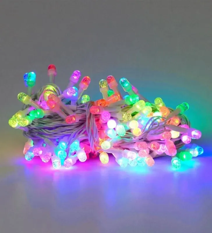 Serie Tricolor Navicolors L573099 – 100 LED Tricolor Cable Blanco