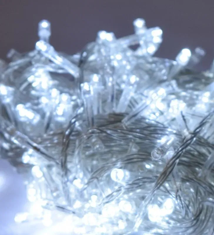 Series Navideñas Navicolors L564008 – 300 LED Luz Blanca Cable Verde