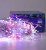 Serie Multicolor Navicolors L564016 – Serie de Luces LED 400 focos Multicolor Cable Transparente 18 m