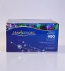 Serie Multicolor Navicolors L564016 – Serie de Luces LED 400 focos Multicolor Cable Transparente 18 m
