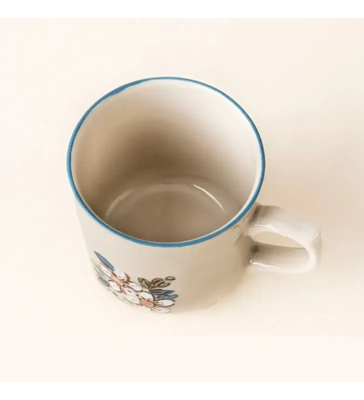 Taza Decorativa Santa Anita Victoria – Elegante y Resistente