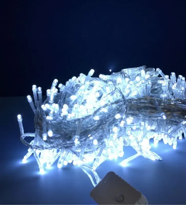 Serie Navideña Blanca Navicolors 500 L LED Magica Blanca – Cable Transparente