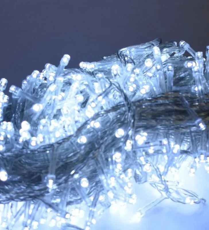 Serie Navideña Blanca Navicolors 500 L LED Magica Blanca – Cable Transparente