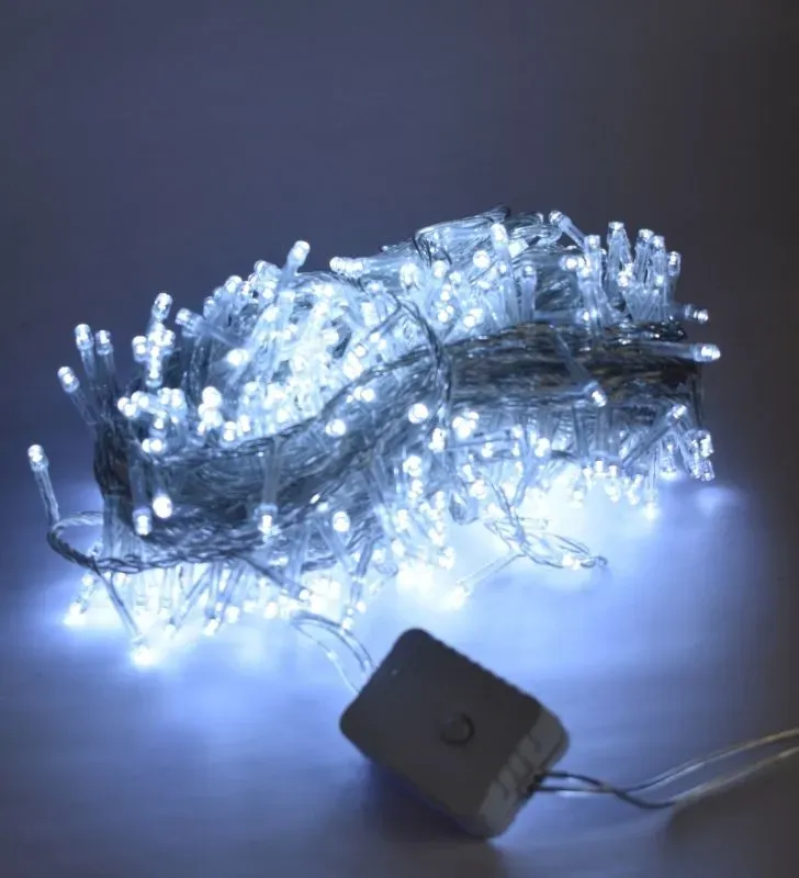 Serie Navideña Blanca Navicolors 500 L LED Magica Blanca – Cable Transparente