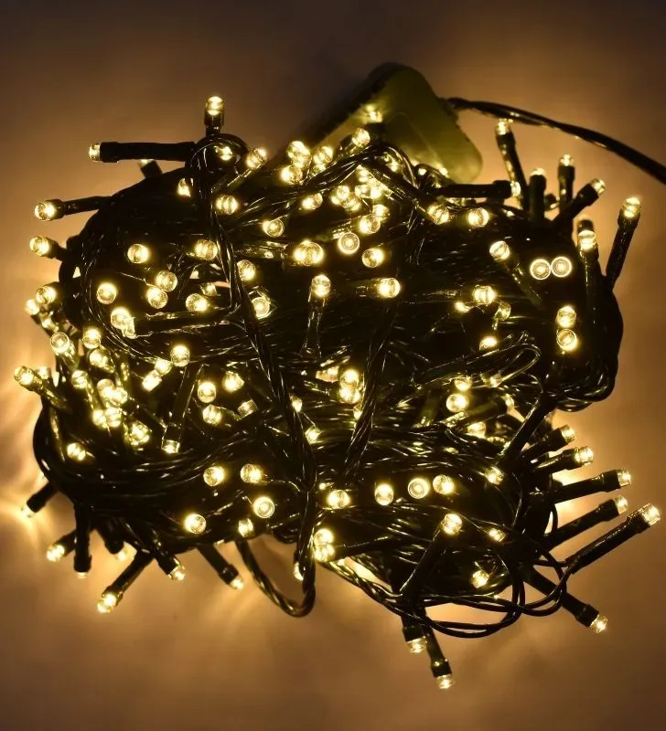 Serie Navideña Navicolors Serie 300 L LED Luz Cálida Cable Verde