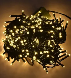 Serie Navideña Navicolors Serie 300 L LED Luz Cálida Cable Verde