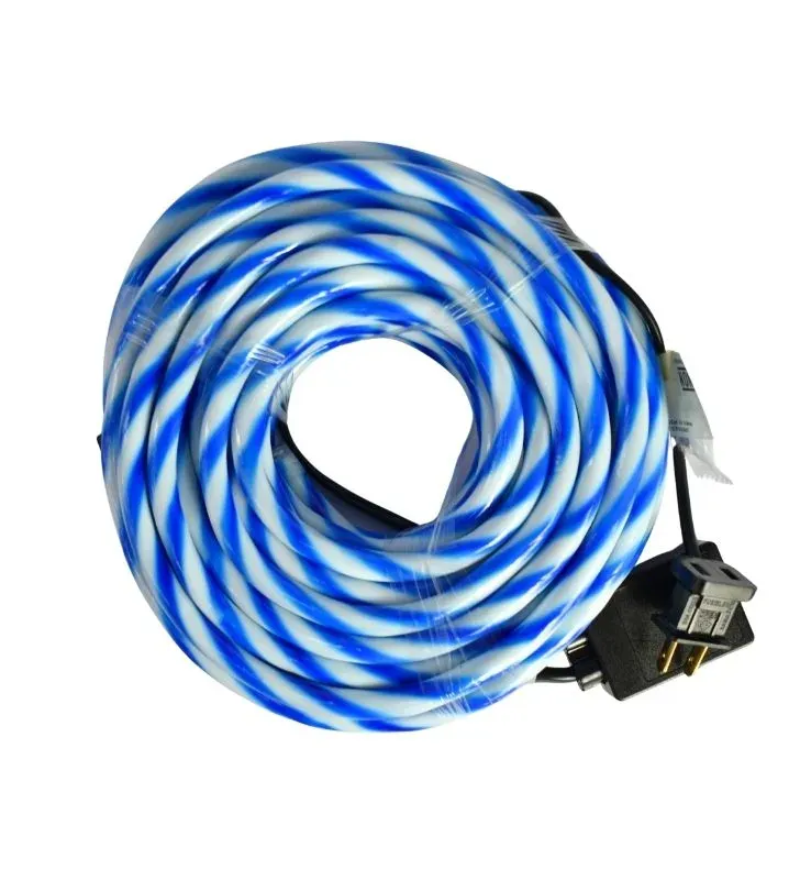 Serie de Luces Manguera Caramelo Blanco-Azul 10 m Navicolors
