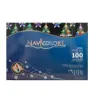 Serie con Colgantes Navideños Navicolors Cortina LED Multicolor 100 Focos L573159 – 3 m