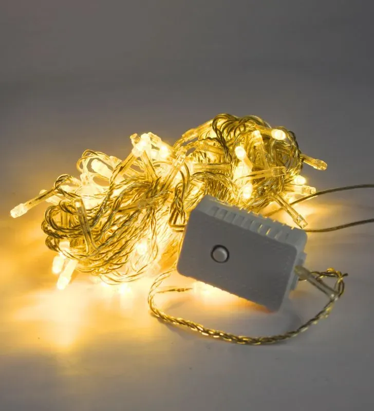 Serie Navicolors Serie 100 LED Luz Cálida Cable Transparente