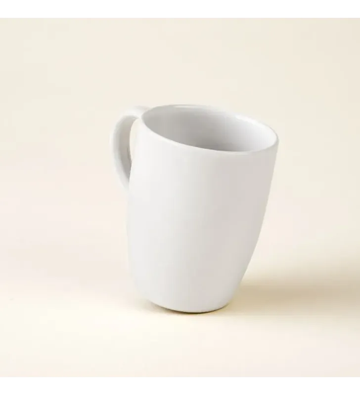 Tarro Santa Anita Curvo Blanco Esencial – Resistente y Elegante