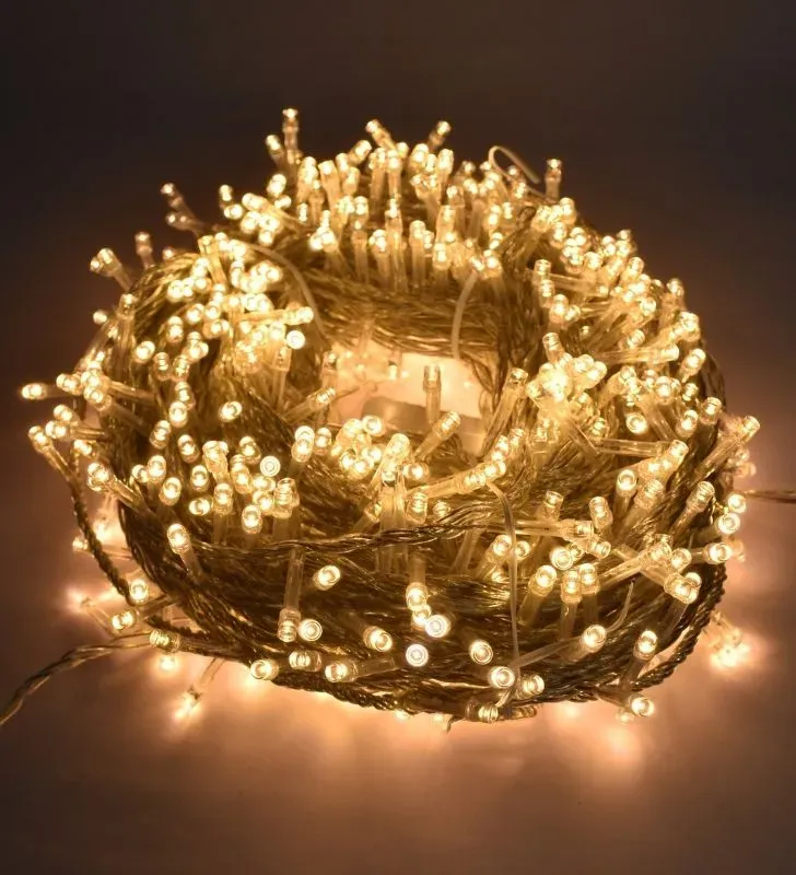 Serie grande Navicolors L582427 – Serie de Luces LED 600 Focos Luz Cálida para Navidad