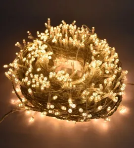 Serie grande Navicolors L582427 – Serie de Luces LED 600 Focos Luz Cálida para Navidad