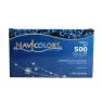 Serie Navideña Azul Navicolors L582423 – Serie LED 500 Focos Luz Azul Cable Transparente para Navidad
