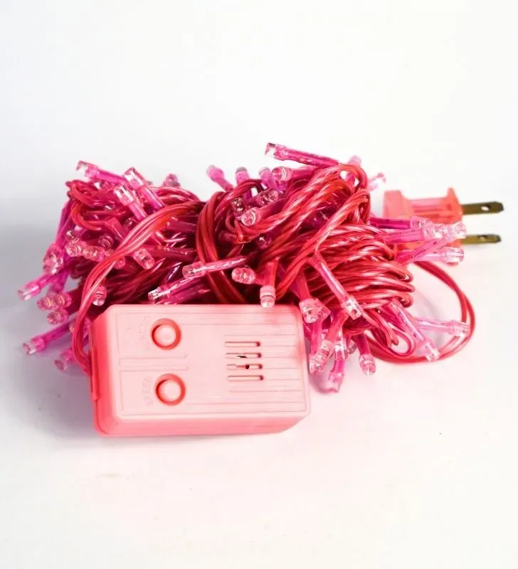 Serie Navideña Rosa Luces Navicolors L582410 – LED Musical Rosa