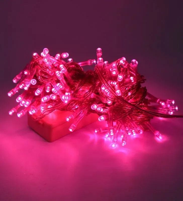 Serie Navideña Rosa Luces Navicolors L582410 – LED Musical Rosa