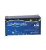 Serie Navideña Navicolors Serie 100 LED Luz Cálida Cable Verde