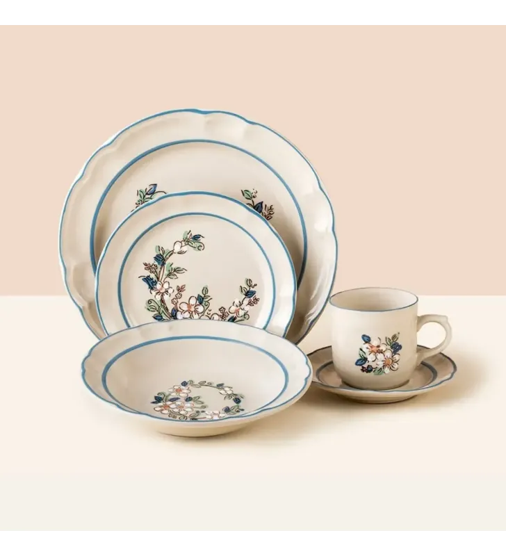 Vajilla 20 Piezas Santa Anita Victoria – Elegante y Resistente