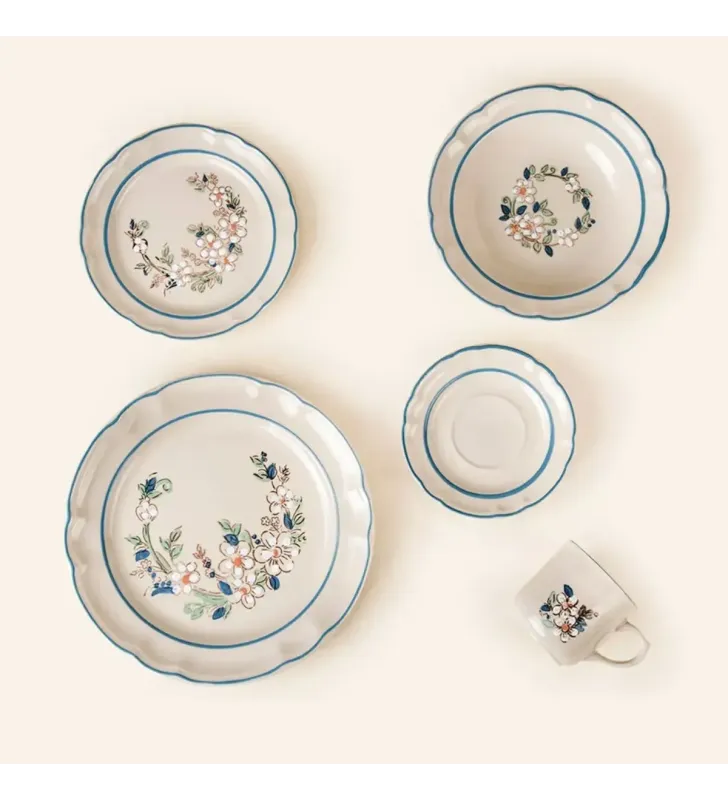 Vajilla 20 Piezas Santa Anita Victoria – Elegante y Resistente