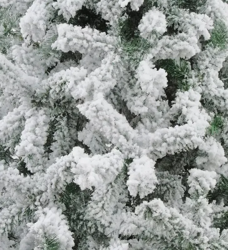 Árbol de Navidad Naviplastic Aspen Verde Nevado No.6 – 190 cm