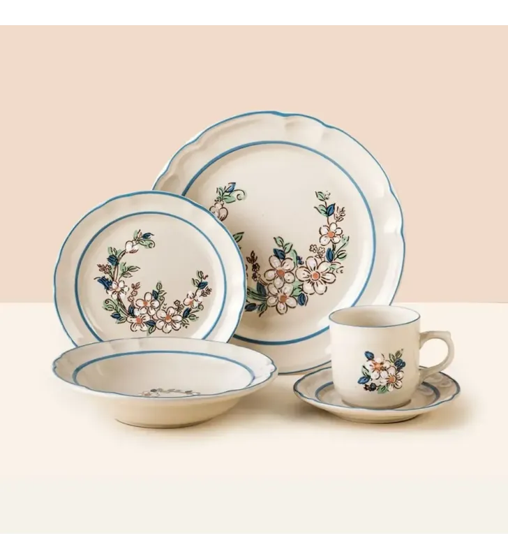 Vajilla 20 Piezas Santa Anita Victoria – Elegante y Resistente