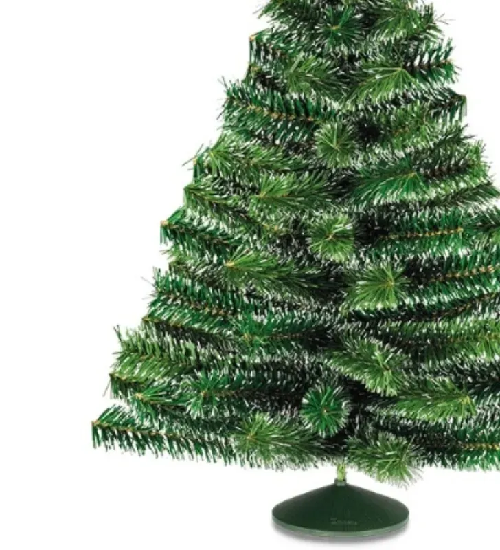 Árbol de escritorio Naviplastic Monarca de Lujo 60 cm – Verde Nevado
