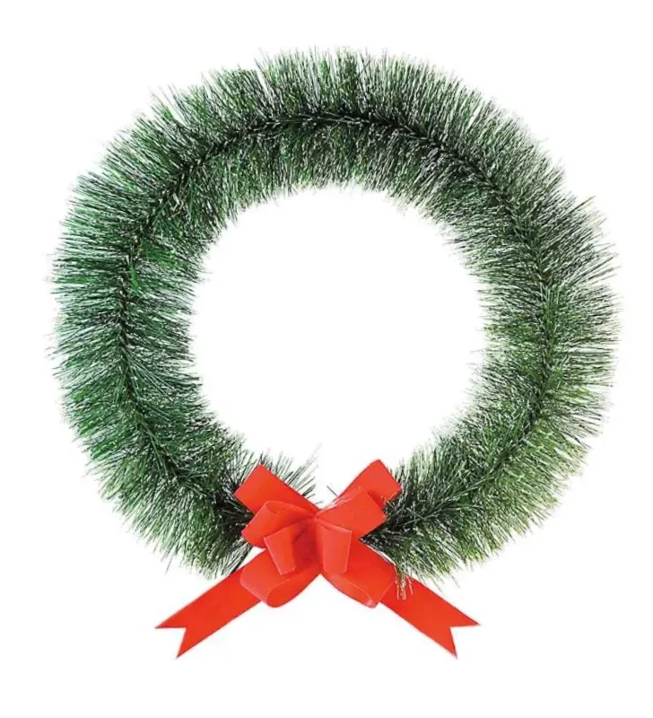 Corona Imperial Nevada Naviplastic 50 cm – Decoración Navidad