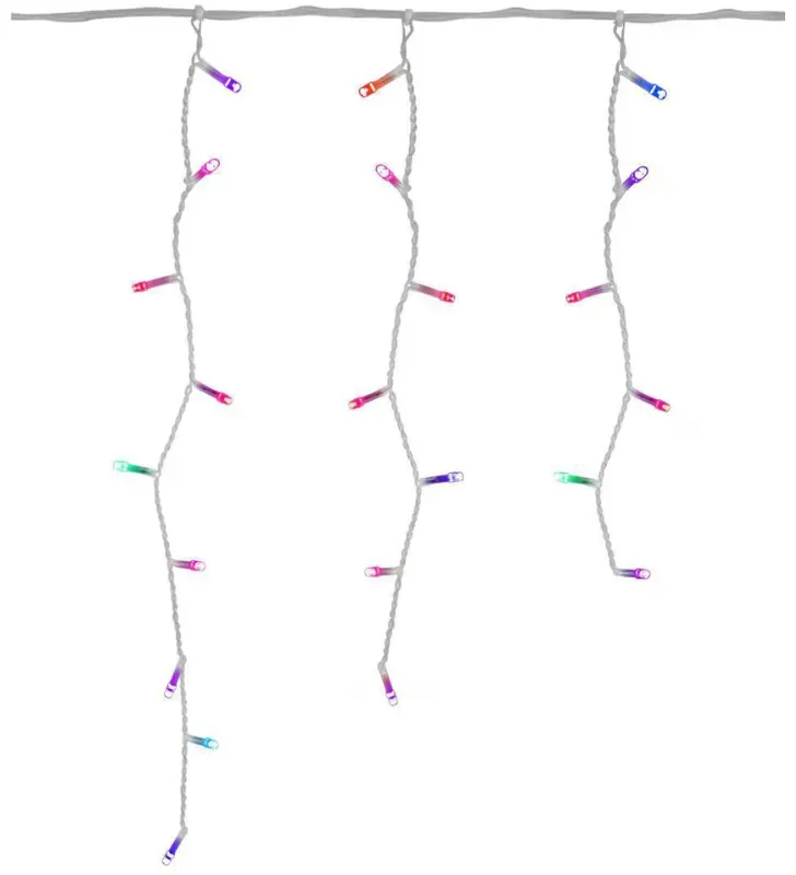 Navicolors L552642 – 300 LED “Cascada Mágica” Multicolor Cable Transparente