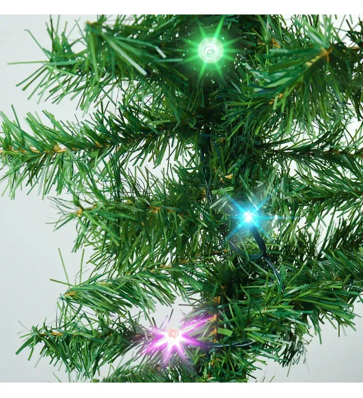 Guirnalda Monarca Verde No. 60 con Luces Multicolor – Naviplastic 2.75 m