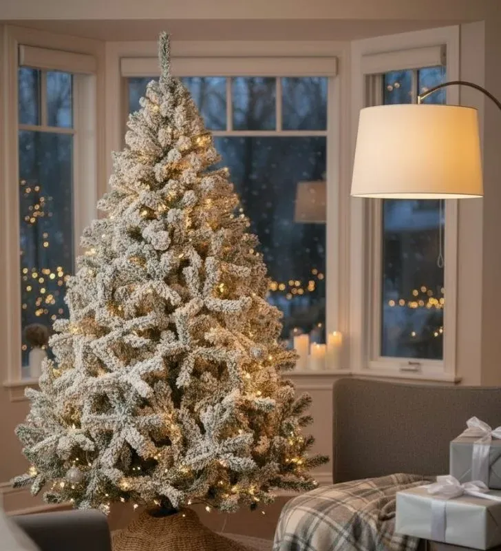 Árbol de Navidad Naviplastic Aspen Verde Nevado No.6 – 190 cm