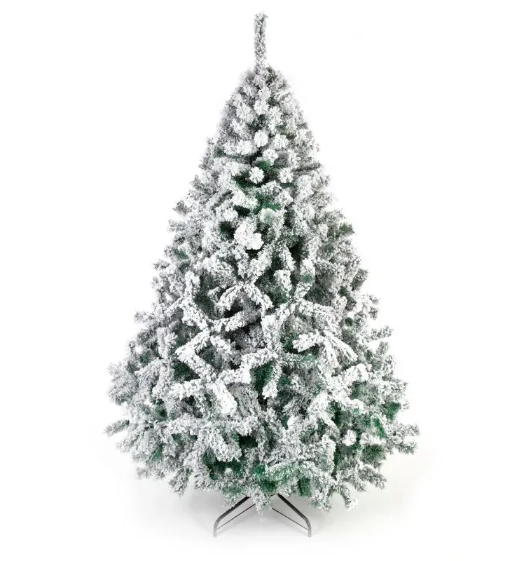 Árbol de Navidad Naviplastic Aspen Verde Nevado No.6 – 190 cm