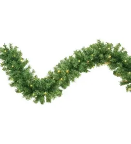 Guirnalda Monarca Verde No. 60 con Luces Cálidas – Naviplastic