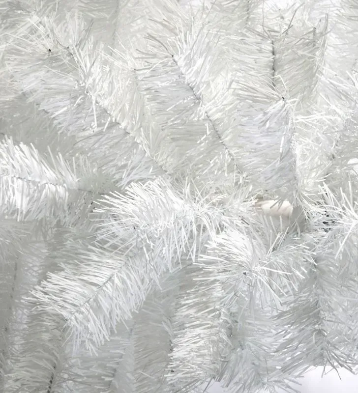 Árbol Naviplastic Majestic de Lujo Blanco 190 cm – Decoración Navideña