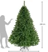 Árbol Naviplastic Pino Canadiense No.7 220 cm – Árbol de Navidad