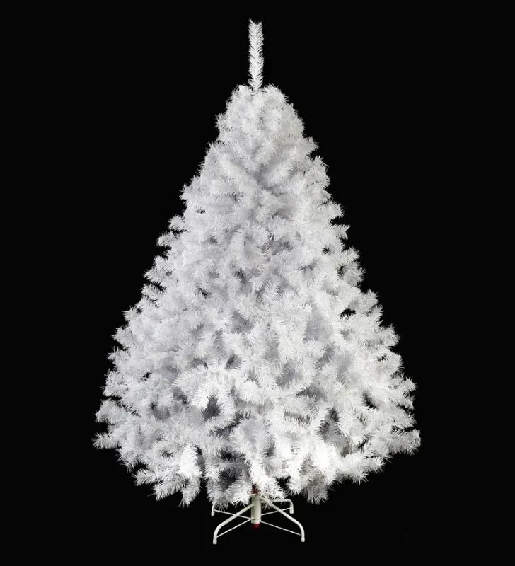 Árbol Naviplastic Pino Canadiense Blanco No.7 220 cm – Decoración Navideña