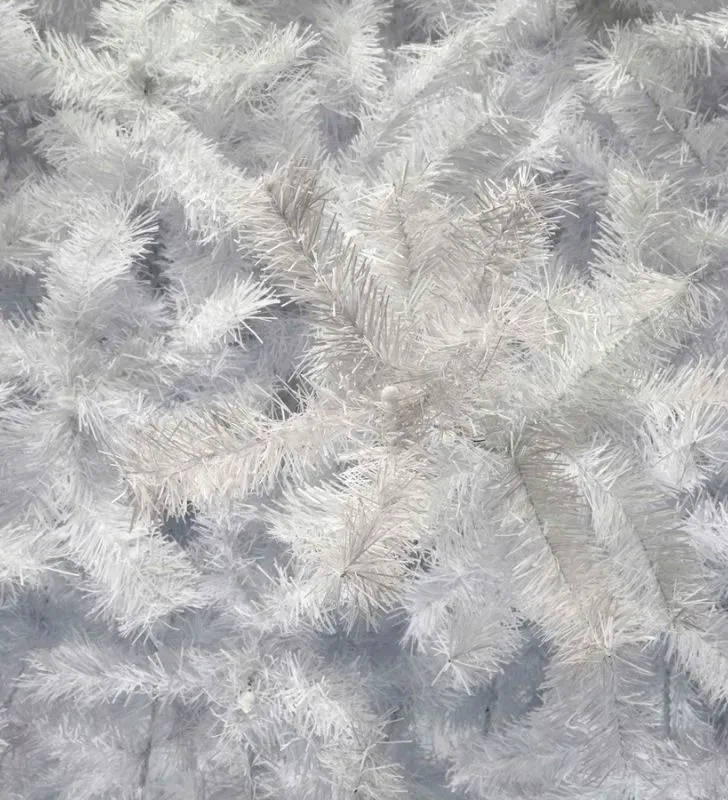 Árbol Naviplastic Pino Canadiense Blanco No.7 220 cm – Decoración Navideña