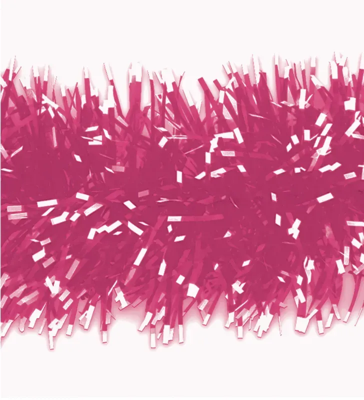 Guirnalda Crystal Janel No.10 20 m Bugambilia con Puntas Blancas