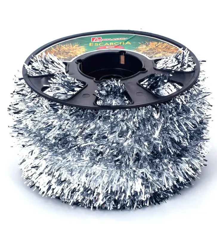 Rollo Escarcha Super Boa No.100 20 m Plata Matizada – Naviplastic