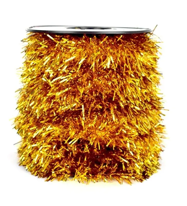 Guirnalda Navideña Cuadrada Oro No.10 20 m Janel