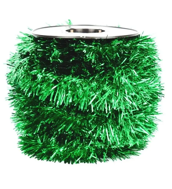 Guirnalda Navideña Cuadrada Verde No.10 20 m Janel