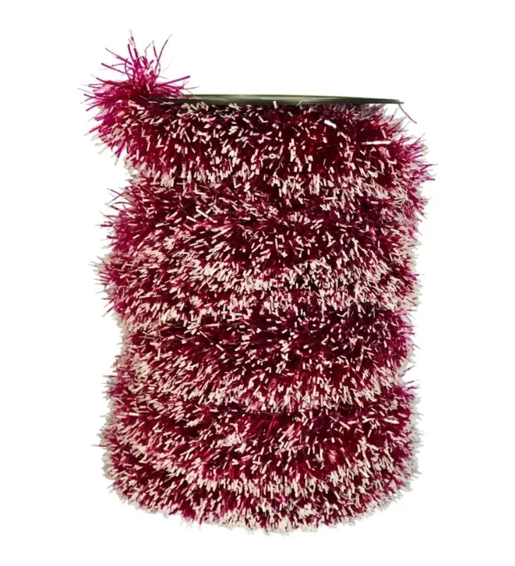 Guirnalda Crystal Janel No.10 20 m Bugambilia con Puntas Blancas