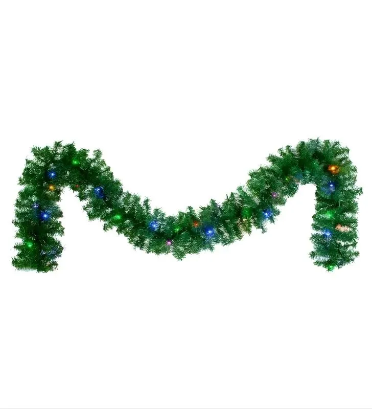 Guirnalda Monarca Verde No. 60 con Luces Multicolor – Naviplastic 2.75 m