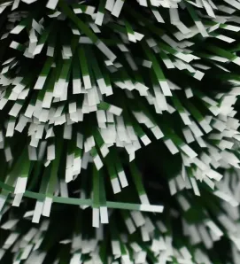 Guía Doble Nevada Janel 2.75 m × 20 cm – Decoración Navideña