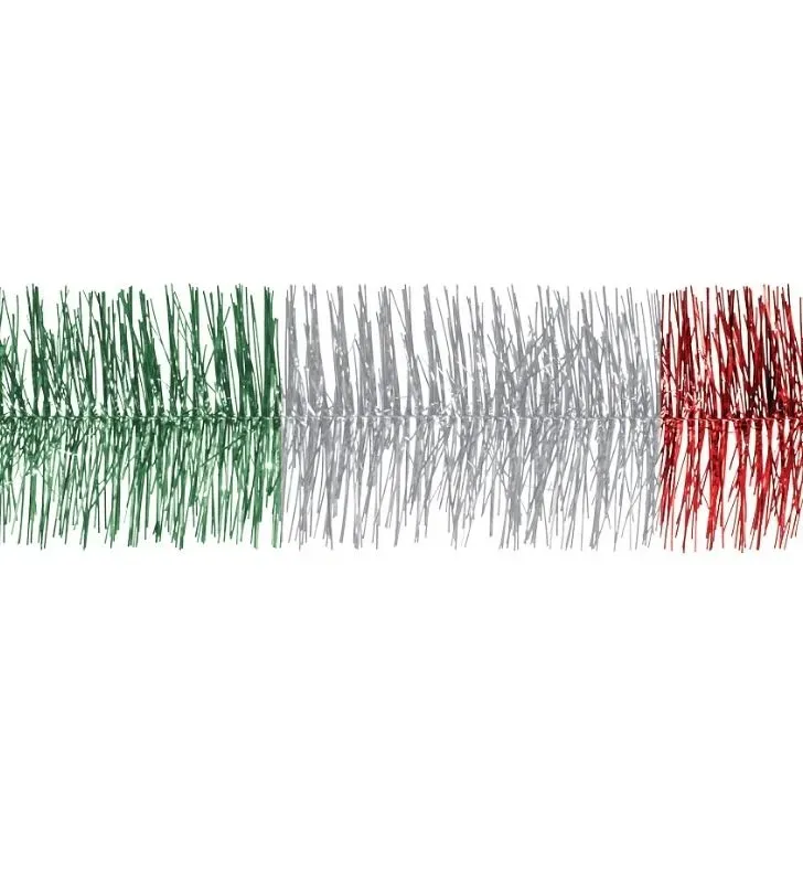 Guirnalda Navideña Cuádruple Metálica Tricolor No.10 20 m – Janel