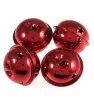 Cascabeles Navideños Rojos Decorativos – Set en Empaque