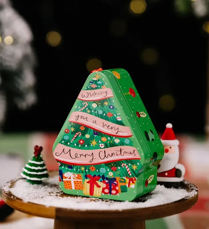 Caja Hojalata Árbol de Navidad – Decorativo