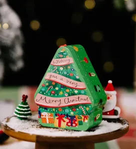 Caja Hojalata Árbol de Navidad – Decorativo